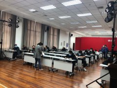 某某企业西安分公司外包员工合同签订现场